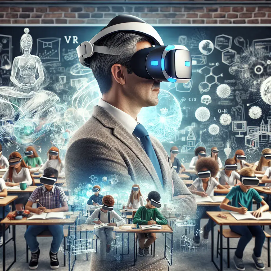 Image that represents the author Oliver Chandler, a renowned blogger specializing in Virtual Reality in Education